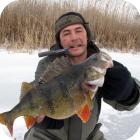 Зимняя ловля трофейной рыбы на отводной поводок